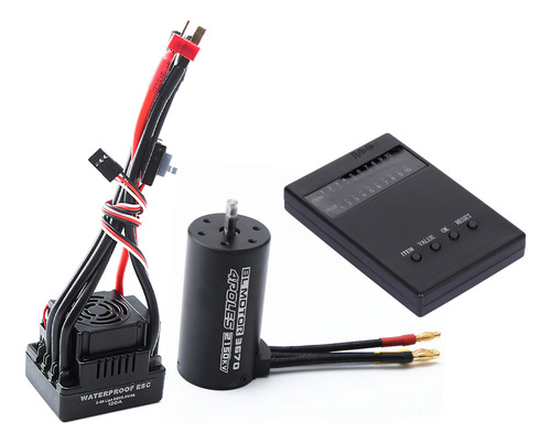 Programación De Motores 120a Esc A Prueba De Agua 3670 2150k