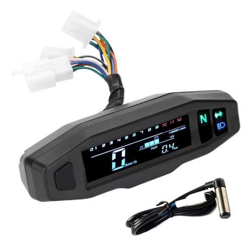 Z Medidor Velocímetro De Motocicleta Odómetro Digital Lcd
