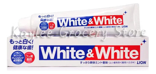 Pasta De Dientes Japan Lion White, Blanqueadora Dental, Fort