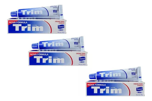 Kit 10x1 Creme Cabelo Tratamento Hidratante Trim Lavanda 65g