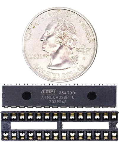 Atmega328p-pu Cargador De Arranque Uno R3 O Enchufe Ic ...