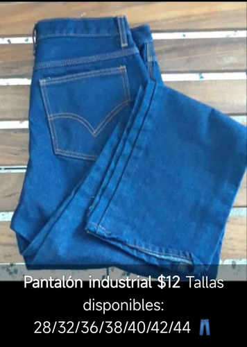 Pantalón De Jeans (industrial)