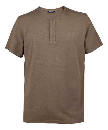 Polera Algodon Botones