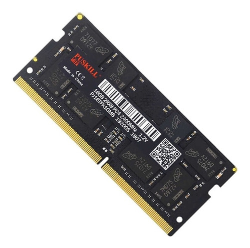 Memoria RAM SODIMM Puskill 16 GB DDR4 2666 MHz