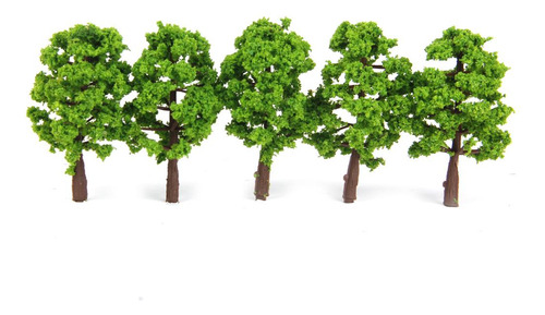 Diorama De Paisaje De Ferrocarril De Árboles De Modelo De