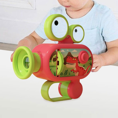 Proyector De Linterna Juguete Lindo Regalo Para Niños Rojo