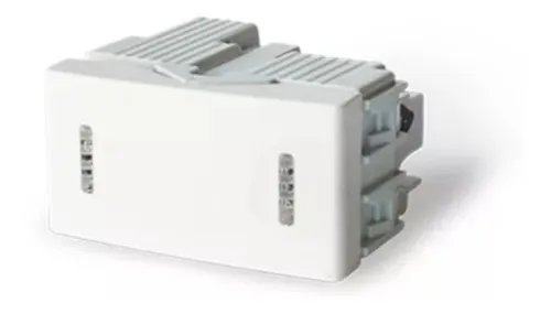 Modulo Tecla Interruptor Combinación Kalop Civil  Blanco