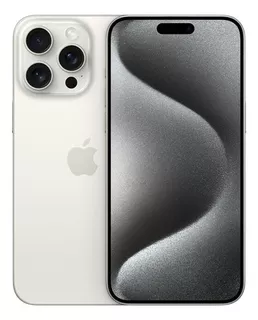 Apple iPhone 15 Pro Max (256 GB) - Titanio Blanco - Distribuidor Autorizado