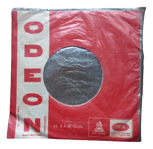 Fundas Vinilos Singles Años 60s - Odeon - Set De 3 (Usado)