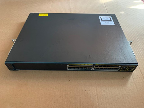 Switch Cisco Ws-c2960+24pc-l Poe/ Fast Ethernet/ 2 Sfp 