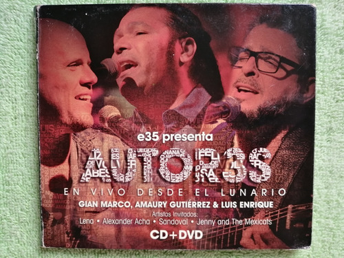 Eam Cd + Dvd Gian Marco Luis Enrique Y Amaury En Vivo 2014