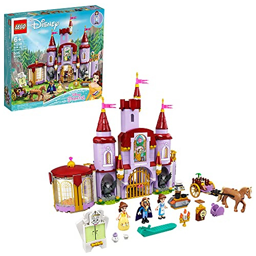 Lego Disney Bella Y El Castillo De La Bestia 43196 Kit De Co