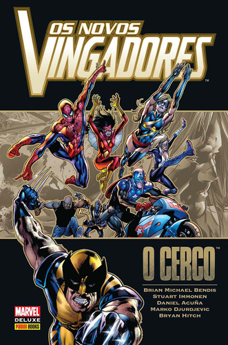 Os Novos Vingadores: O cerco, de Bendis, Brian Michael. Editora Panini Brasil LTDA, capa dura em português, 2017