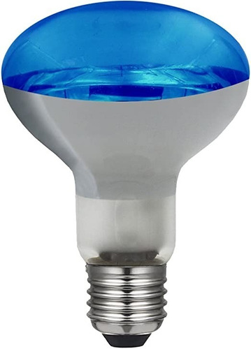 General Electric R80 60w E27 Azul Lampara Reflectora