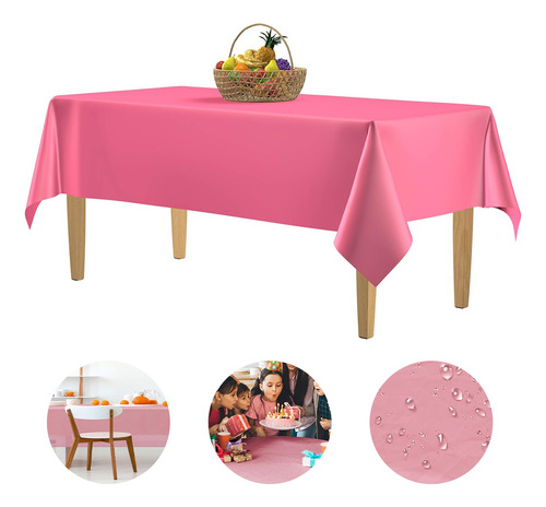 10 Mantels Desechable Rectangular Fiesta Boda Anti-agua