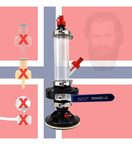 Kit 2' Tri-clover Hop Bong Upgrade Kegland Kb10921