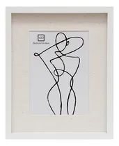 Comprar Portarretratos Madera Box Paspartu Foto 20x25 O 24x30cm Color Blanco Pf582