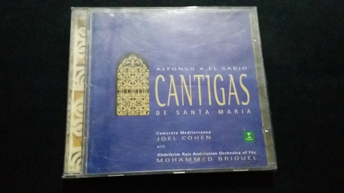 Alfonso X El Sabio Cantigas De Santa Maria Cd Religion