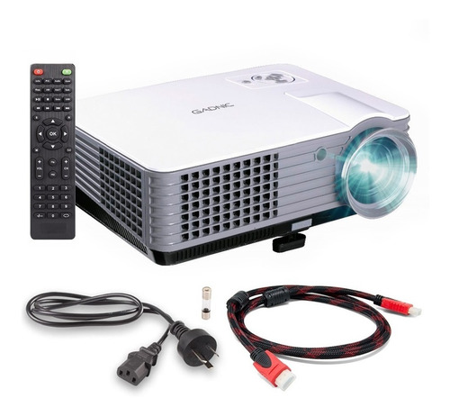 Proyector 2000 Lumenes Full Hd Hdmi Notebook Led Vga Usb