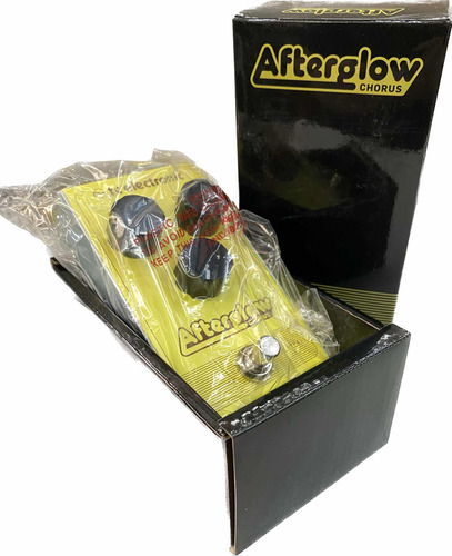 Pedal Guitarra Tc Electronic Afterglow Chorus Novo Original