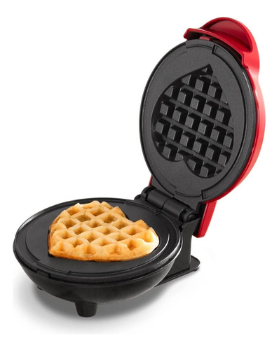 Waflera Eléctrica Para Waffles En Forma De Corazon