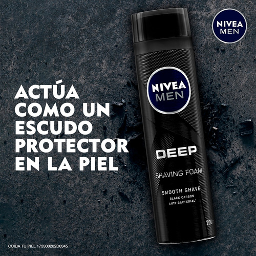 Espuma Para Afeitar Nivea Men De Ep 200ml