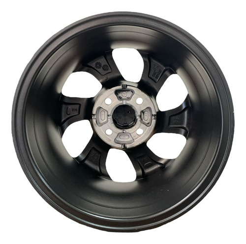 4 Rodas Aro 14x6 4/100 Hyundai Hb20 Hb20s Krmai R78 + Bicos Cor Grafite Fosco 4/100