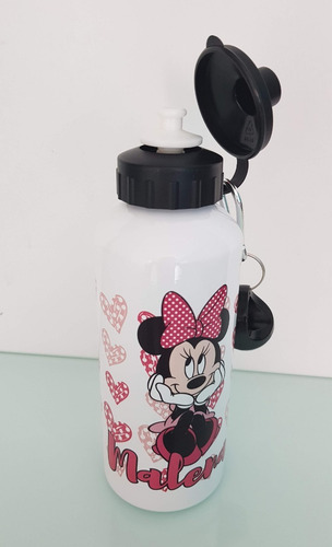 Imagen 5 de 7 de Botella Hoppi Con Doble Tapa (pico) 600cm3 Personalizada