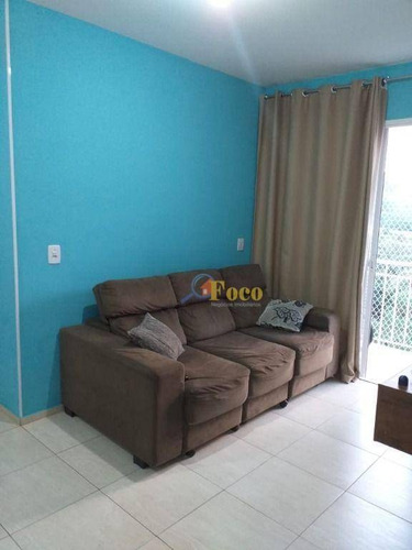 Imagem 3 de 17 de Apartamento Com 2 Dormitórios À Venda, 51 M² Por R$ 245.000 - Normandie Residencial - Itatiba/sp - Ap0468