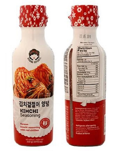 Imagen 2 de 2 de Salsa Sazonador Coreano Kimchi 310gr