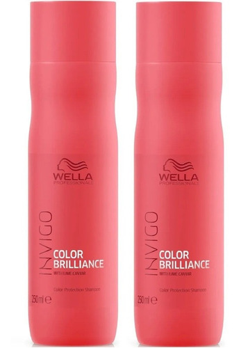 Duo Shampoo Para Cabello Teñido Color Brilliance Wella 250ml