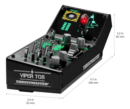 Panel Thrustmaster Viper Para Simuladores De Vuelo En Pc