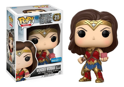 Pop! Funko Wonder Woman 211 Exclusivo Walmart Justice League