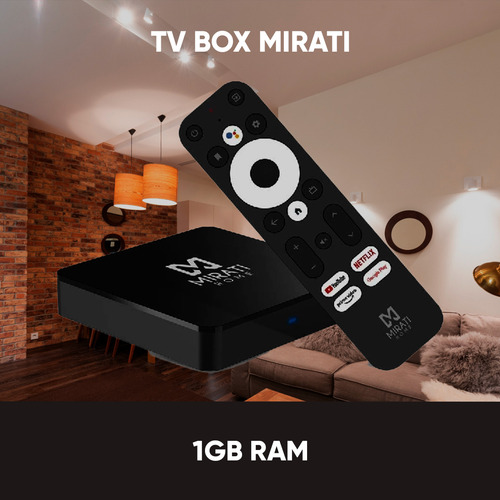 Mirati Smart Tv Box Android Tv 10 Certificado Control Por Vo