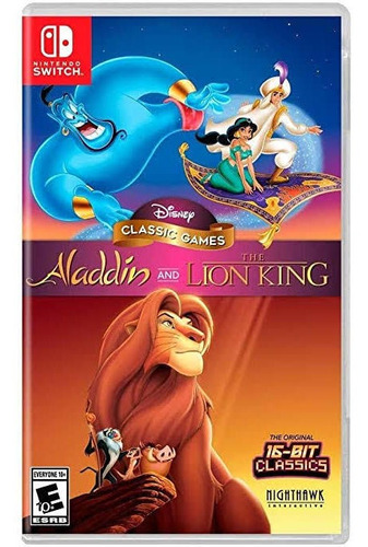 Aladino + El Rey Leon Nintendo Switch Sellados