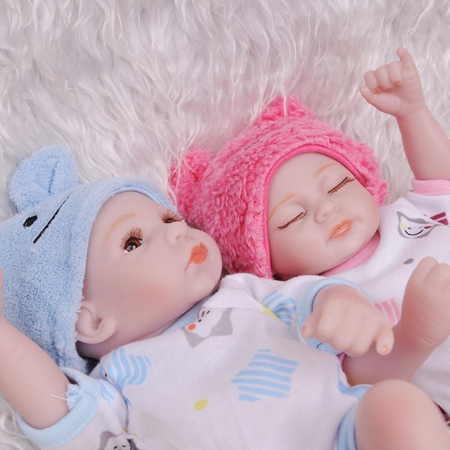 Bebes Reborn Silicona Cuerpo Completo Con Juego De Ropa