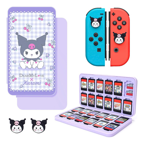 Dlseego Little Evil Rabbit Game Case Para 24 Slots Game Card