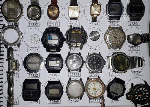 Lote 99 Sucatas Casio E Outros- Máquina Do Tempo