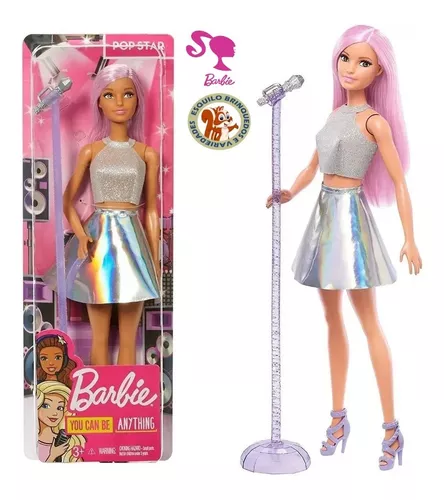 Comprar Boneca Barbie eu quero ser Cantora de Mattel