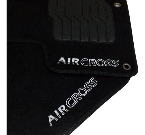 Tapete Carpete Personalizado Citroen Aircross Logo Bordado