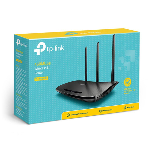 Router Inalambrico Wifi N 450mbps Tp-link Tl-wr940n