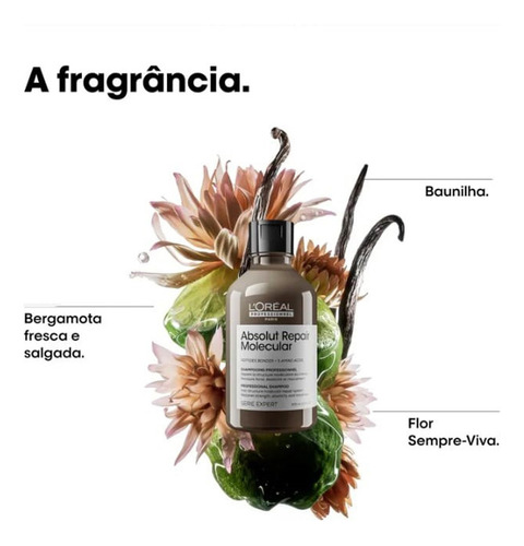 L'oréal Professionnel Absolut Repair Molecular Shampoo 300ml