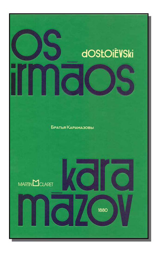 Libro Irmaos Karamazov Os Verde De Dostoievski Fiodor Marti
