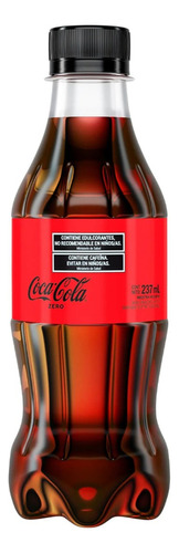 Coca Cola Botella 237 Zero Gaseosa Zetta Bebidas