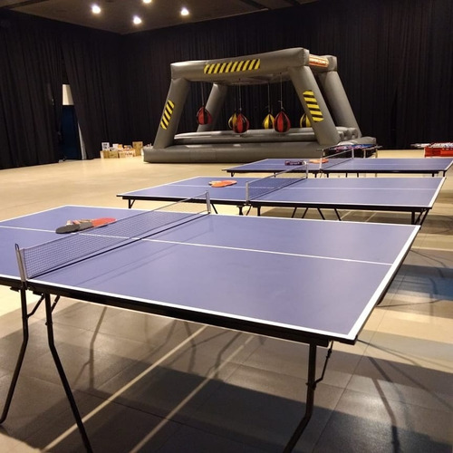 Imagen 4 de 5 de Alquiler Pool Metegol Cama Elástica Ping Pong Tejo Yenga Etc