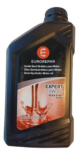 Aceite Eurorepar 10w40 Semi Sintético 