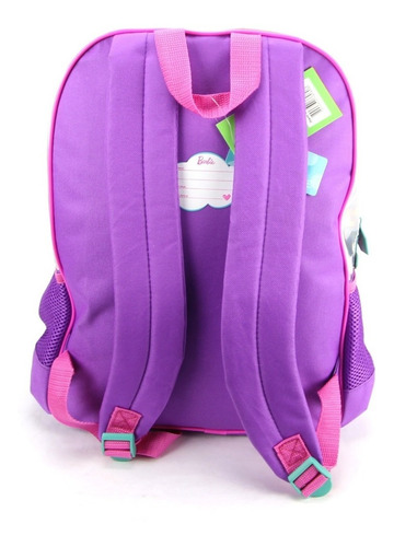 Mochila Escolar Barbie Dreamtopia Costa Asas Sestini 065209