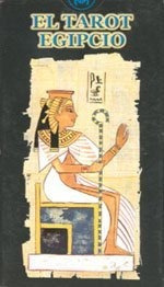 Tarot Egipcio -fondo Papiro  + Libro