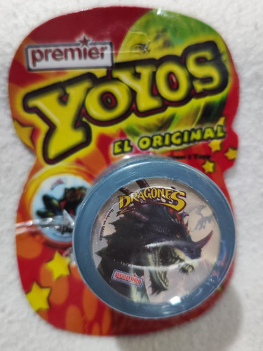 Yoyo Premier Original Azul Versión Dragones Gris Yo-yo