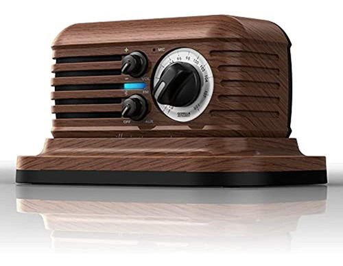 Kkachi Retro Radio Altavoz Bluetooth Radio Fm Portatil Esti